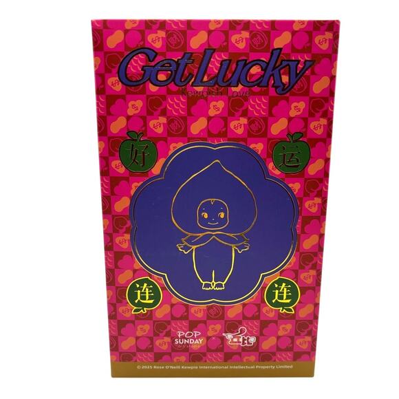 RARE Pop Sunday "Happy Peanuts" Kewpie Doll, Get Lucky Kewpish Love, Open Box - Picture 8 of 8